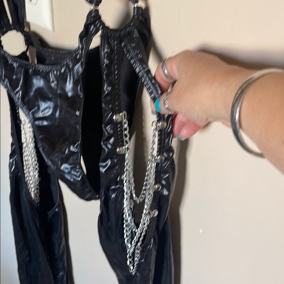 Chic Black Cutout Dress - Picture 4 of 8